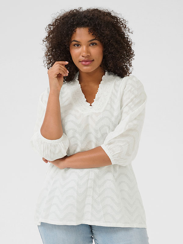 KCVITANA - Plus Size Blouse fra Kaffe Curve