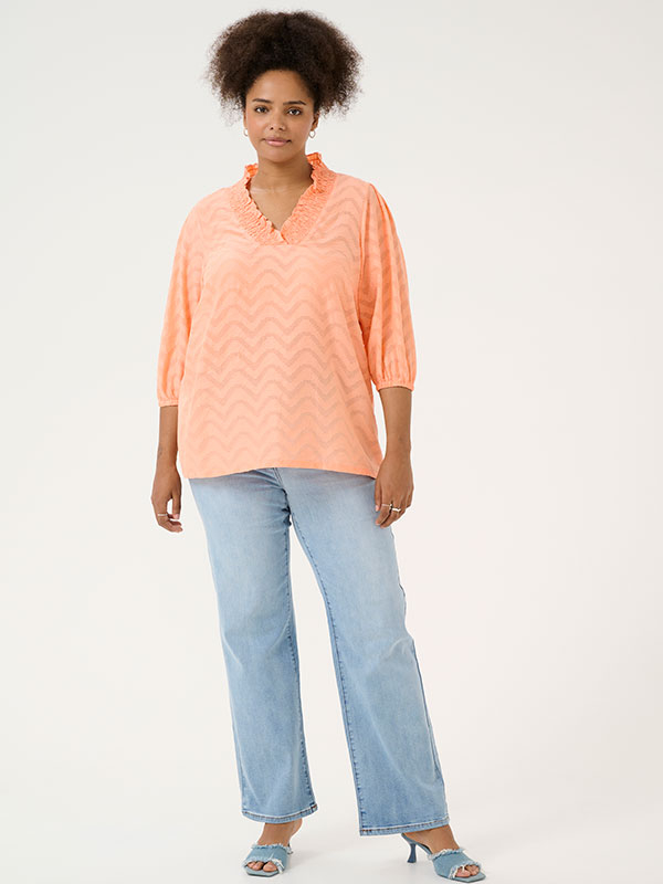 KCVITANA - Plus Size Blouse fra Kaffe Curve