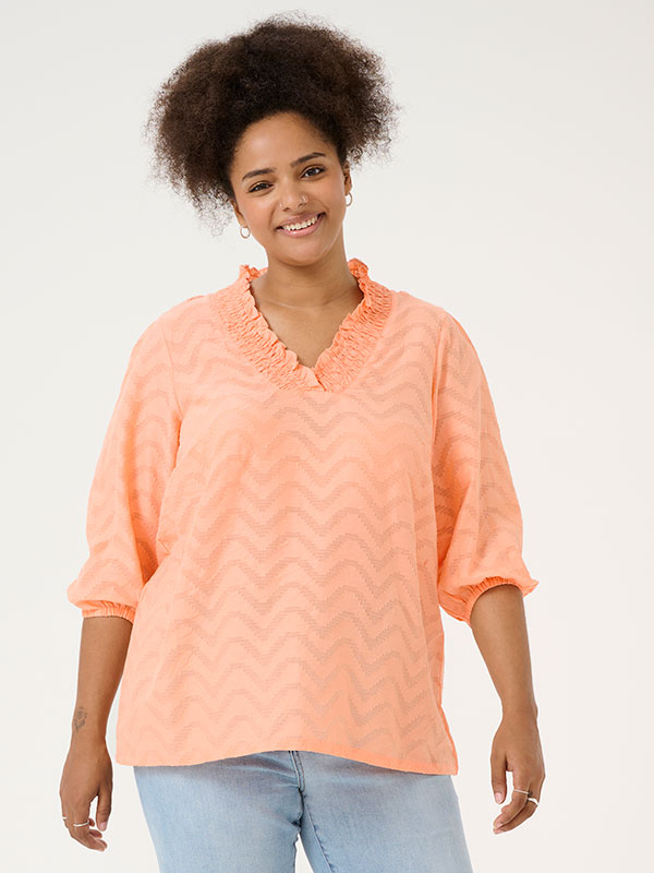 KCVITANA - Plus Size Blouse fra Kaffe Curve