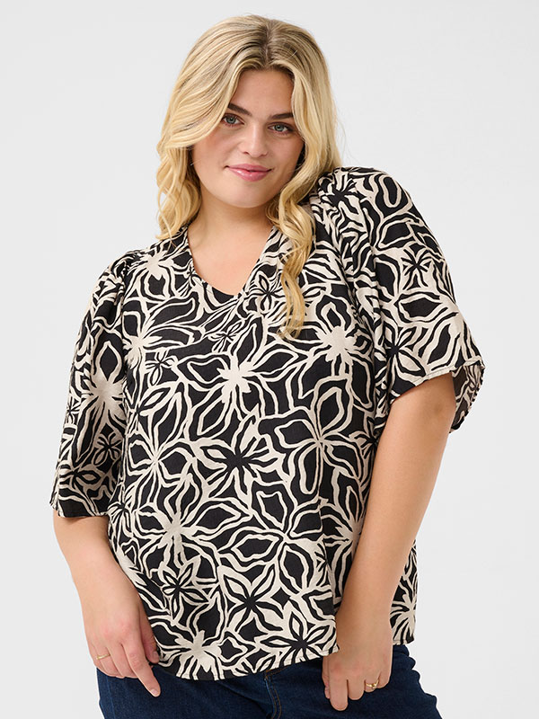 KCHALIAH - Plus Size Blouse fra Kaffe Curve