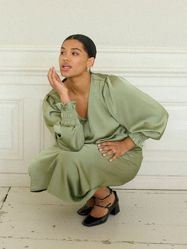 KCHILLA - Plus Size Blouse fra Kaffe Curve