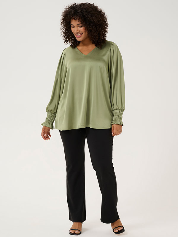 KCHILLA - Plus Size Blouse fra Kaffe Curve