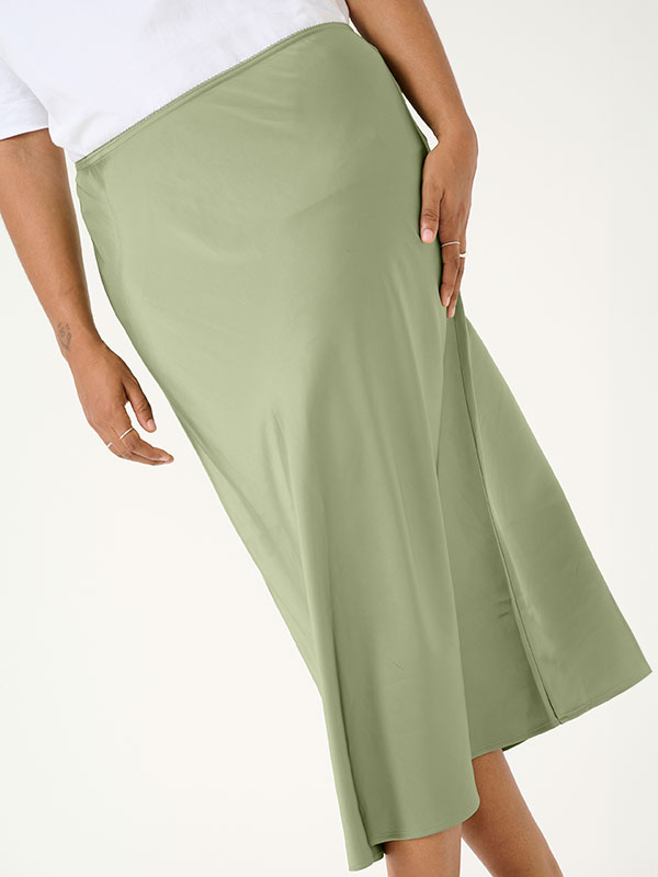 KCHILLA - Plus Size Skirt fra Kaffe Curve