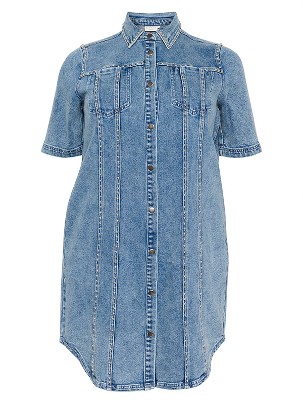 KCDARINA - Plus Size Jurk fra Kaffe Curve