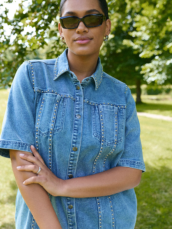 KCDARINA - Plus Size Jurk fra Kaffe Curve