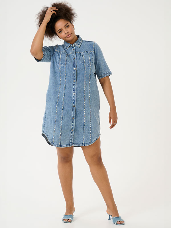 KCDARINA - Plus Size Jurk fra Kaffe Curve