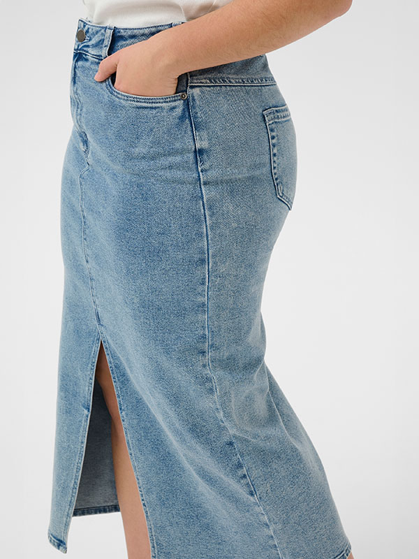 KCDARINA - Plus Size Skirt fra Kaffe Curve
