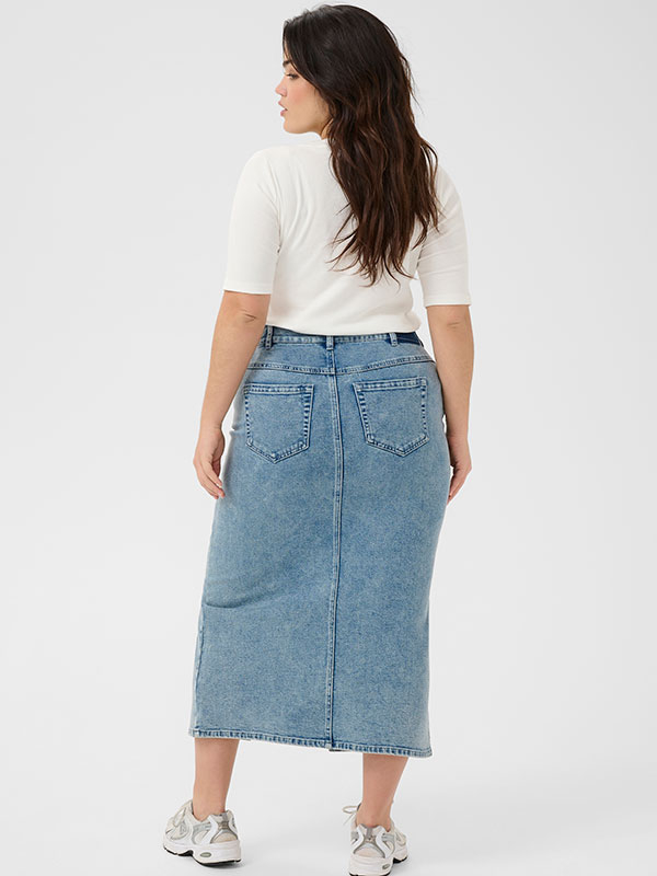 KCDARINA - Plus Size Skirt fra Kaffe Curve