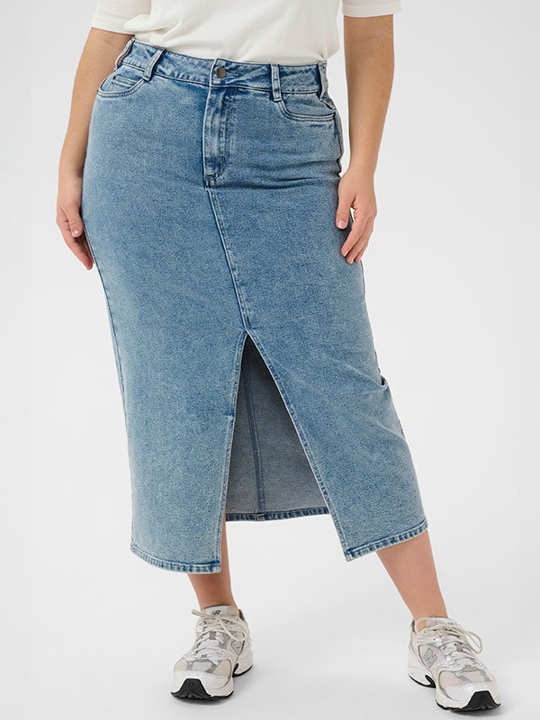 KCDARINA - Plus Size Skirt fra Kaffe Curve