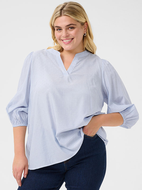KCMILANA - Plus Size Blouse fra Kaffe Curve
