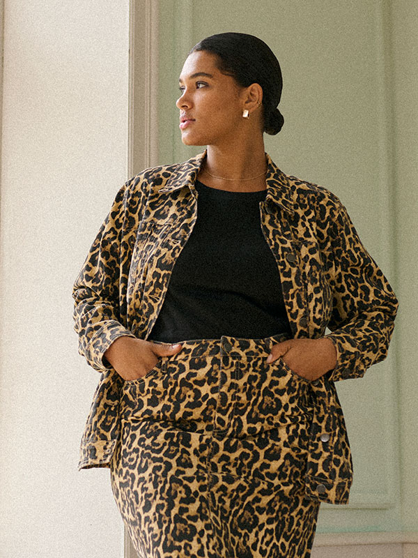 KCLEONOMA - Plus Size Jas fra Kaffe Curve