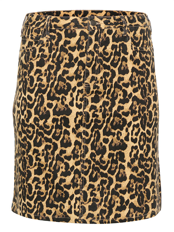 KCLEONOMA - Plus Size Skirt fra Kaffe Curve