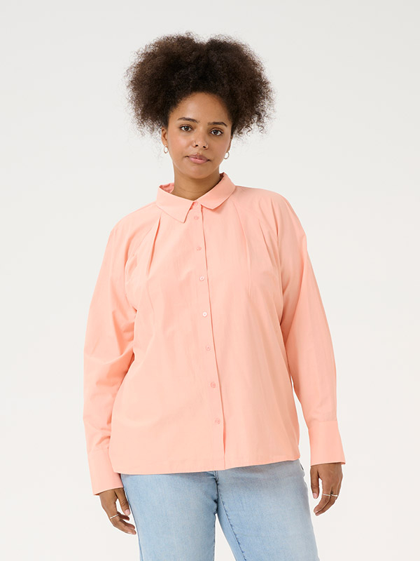 KCHAILA - Plus Size Overhemd fra Kaffe Curve