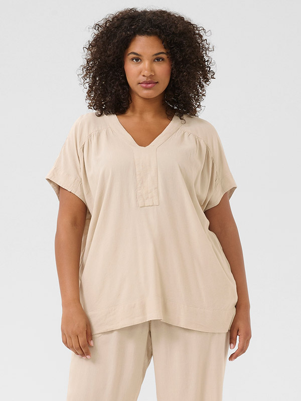 KCMILLE - Plus Size Blouse fra Kaffe Curve