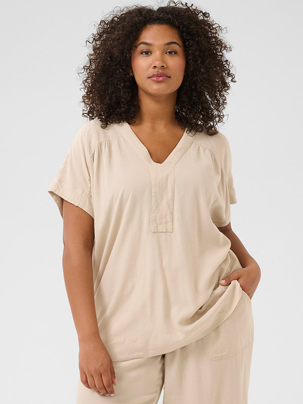 KCMILLE - Plus Size Blouse fra Kaffe Curve