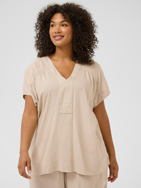 KCMILLE - Plus Size Blouse fra Kaffe Curve