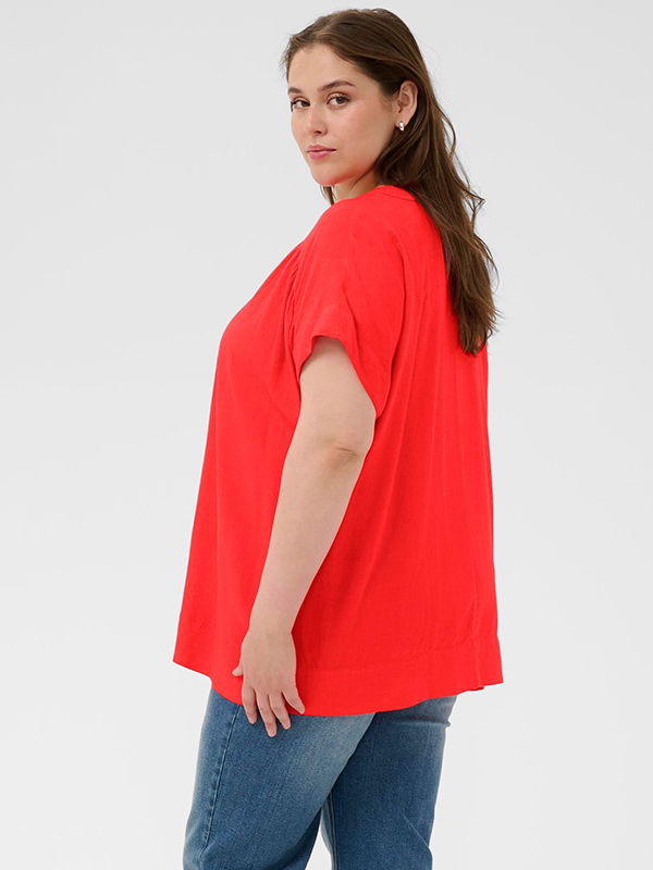 KCMILLE - Plus Size Blouse fra Kaffe Curve