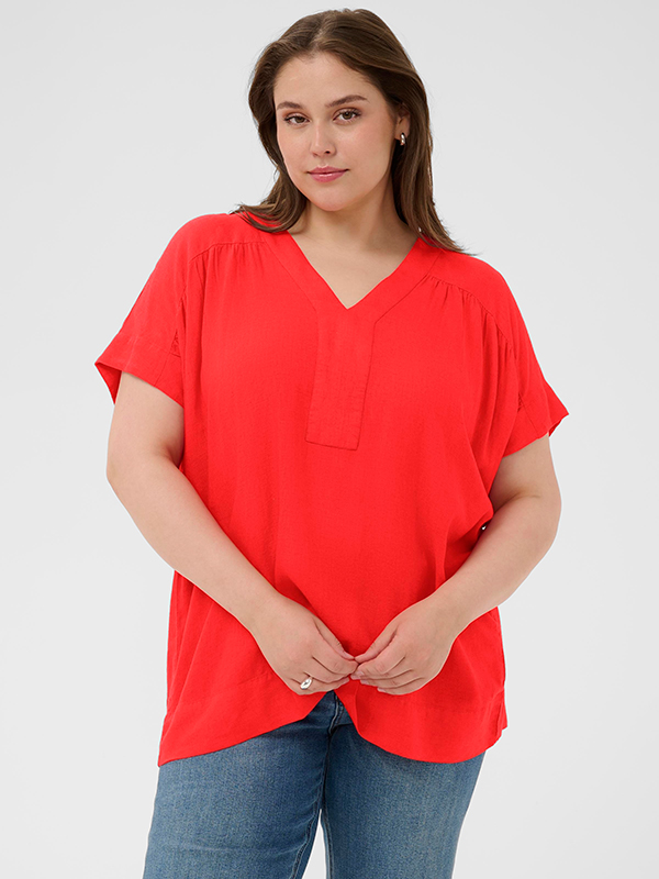 KCMILLE - Plus Size Blouse fra Kaffe Curve