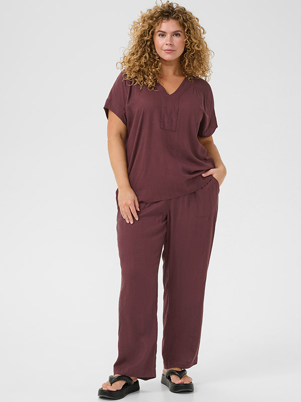 KCMILLE - Plus Size Blouse fra Kaffe Curve
