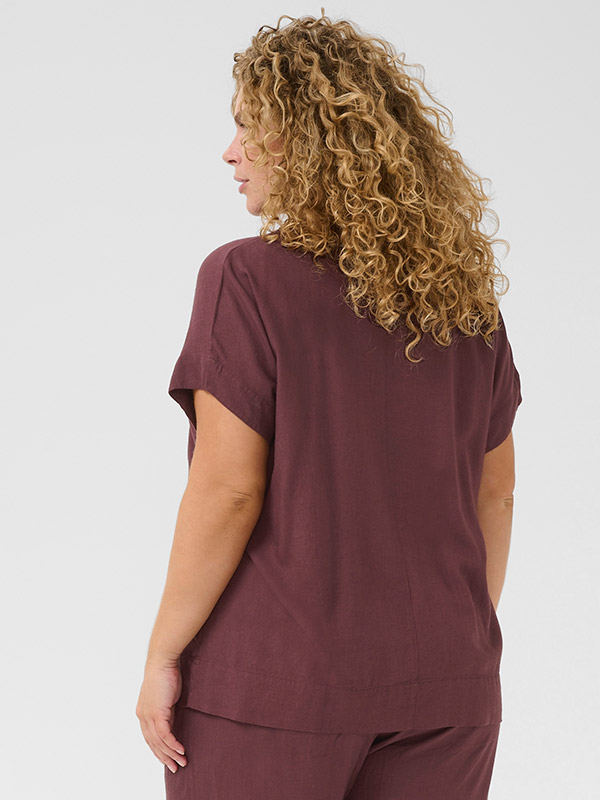 KCMILLE - Plus Size Blouse fra Kaffe Curve