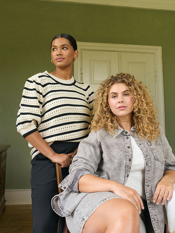 KCEVALYN - Plus Size Sweater fra Kaffe Curve