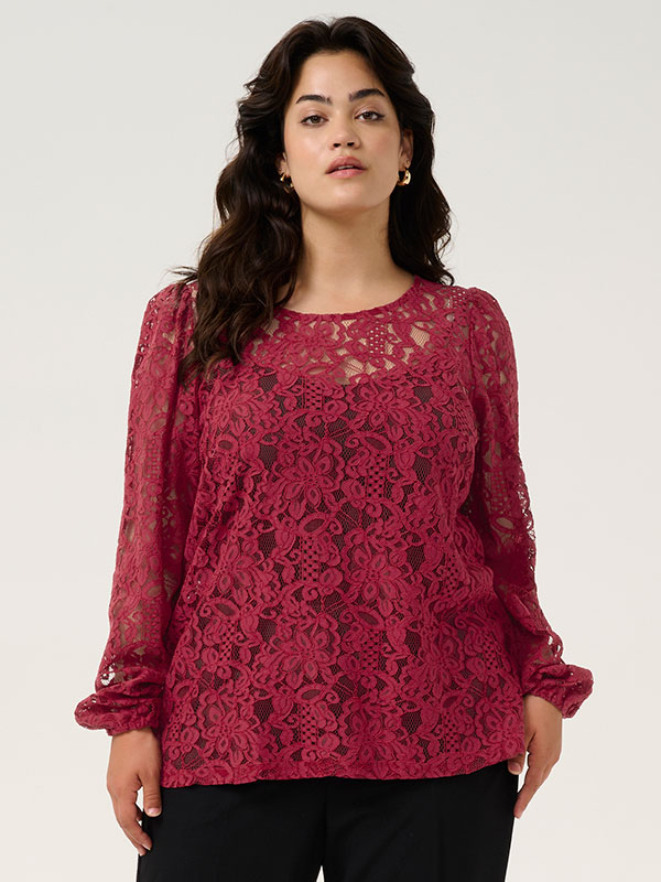 KCLANICA - Plus Size Blouse fra Kaffe Curve