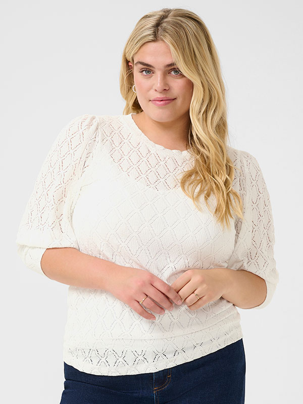 KCTIA - Plus Size Blouse fra Kaffe Curve