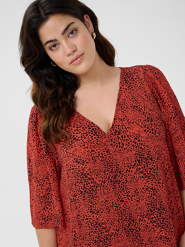 KCALIANA - Plus Size Jurk fra Kaffe Curve