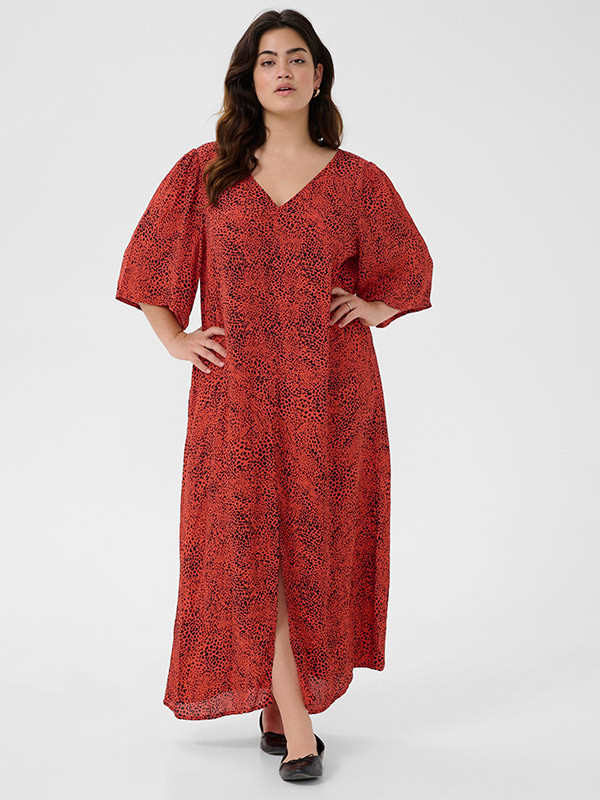 KCALIANA - Plus Size Jurk fra Kaffe Curve