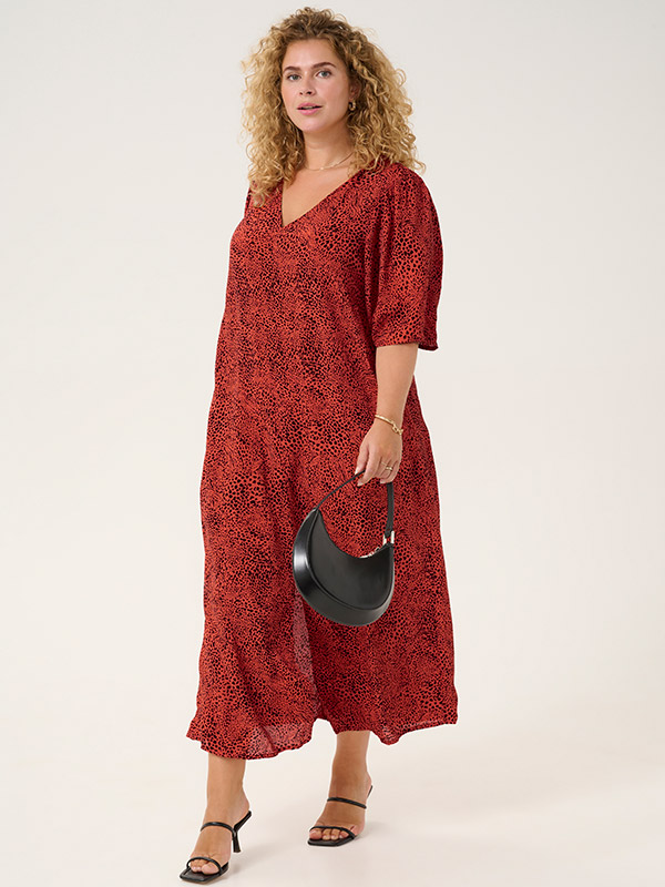 KCALIANA - Plus Size Jurk fra Kaffe Curve