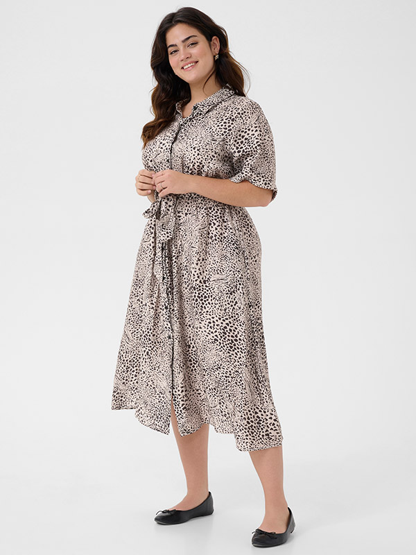 KCDEBRI - Plus Size Jurk fra Kaffe Curve