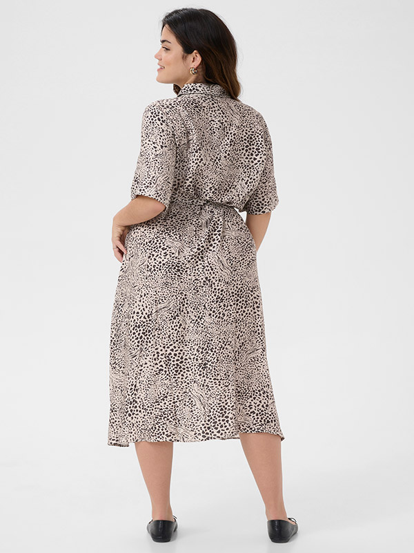 KCDEBRI - Plus Size Jurk fra Kaffe Curve