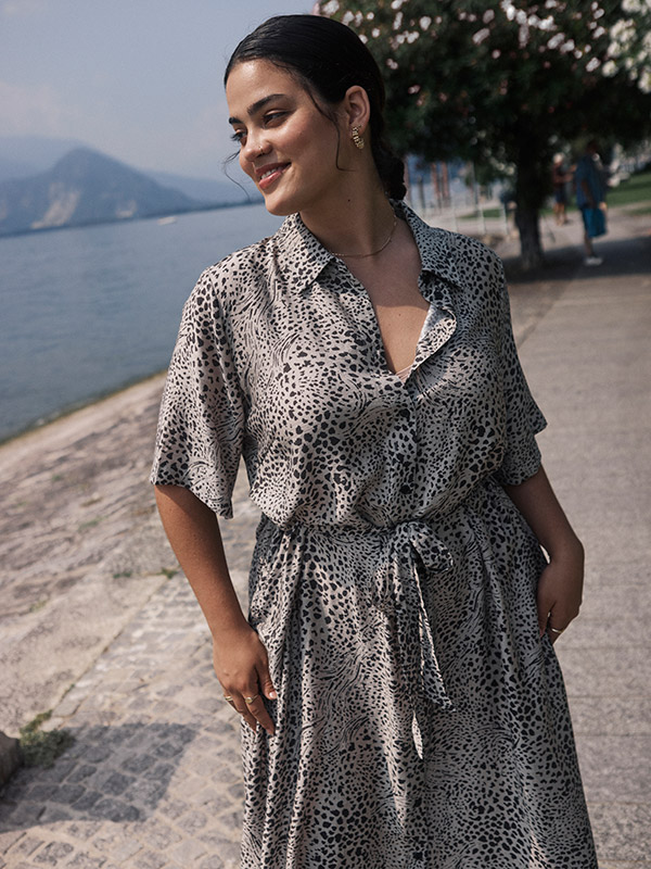KCDEBRI - Plus Size Jurk fra Kaffe Curve