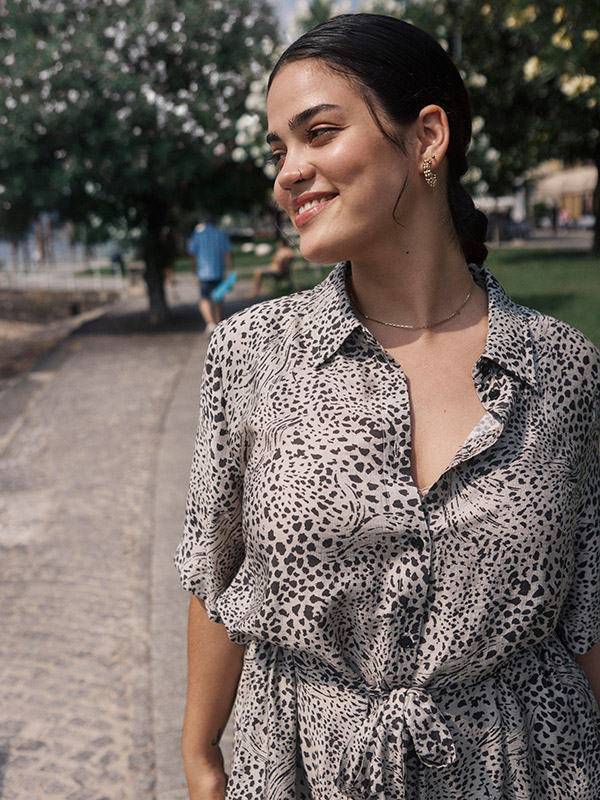KCDEBRI - Plus Size Jurk fra Kaffe Curve