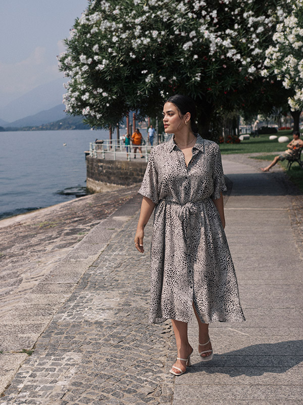 KCDEBRI - Plus Size Jurk fra Kaffe Curve