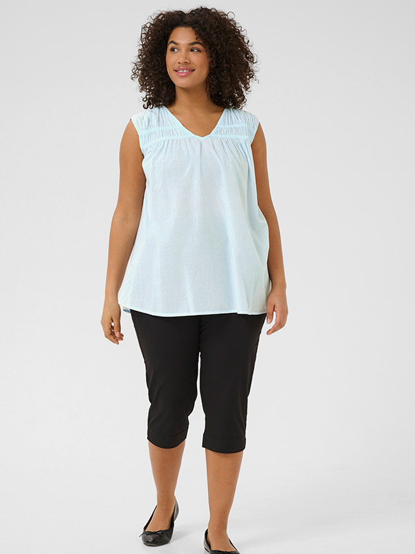 KCTHIA - Plus Size Top fra Kaffe Curve
