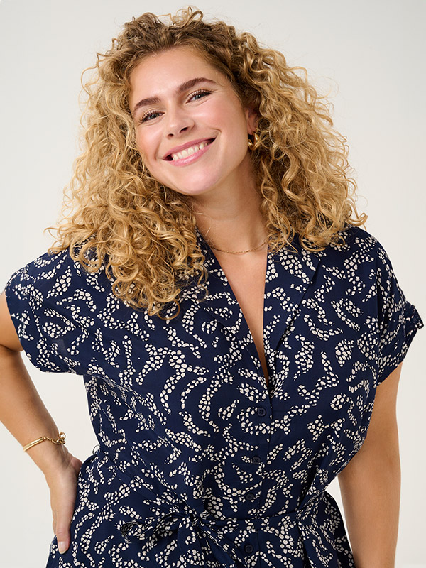 KCBEATE - Plus Size Jurk fra Kaffe Curve