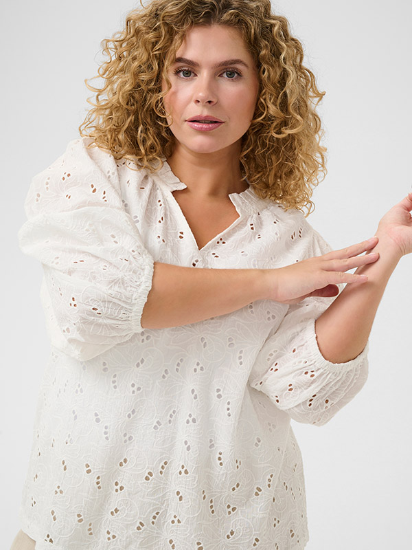 KCTENNA - Plus Size Blouse fra Kaffe Curve