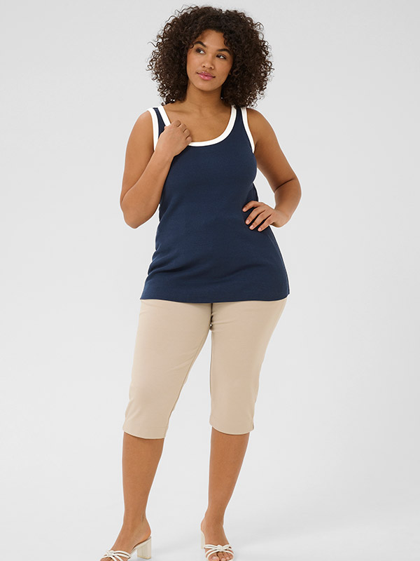 KCCARINA - Plus Size Top fra Kaffe Curve