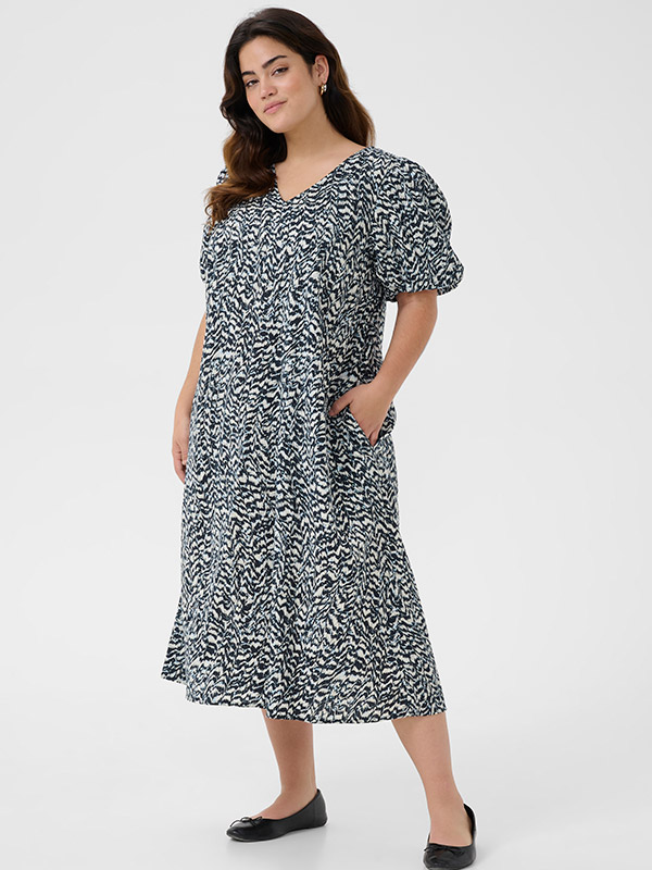 KCRAFIA - Plus Size Jurk fra Kaffe Curve