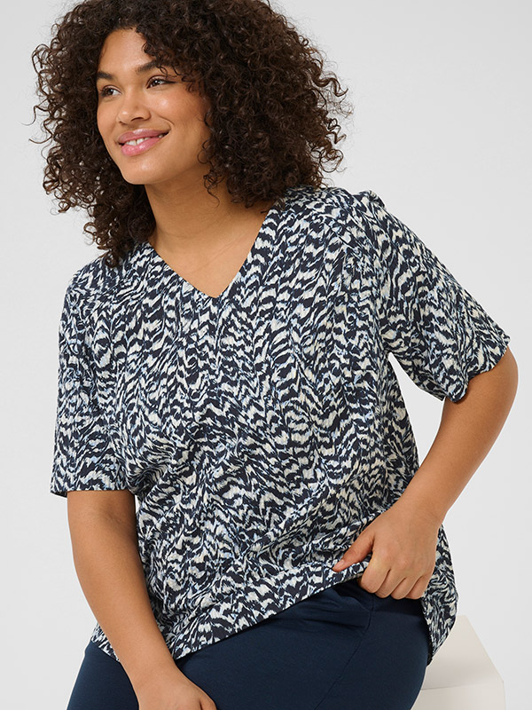 KCRAFIA - Plus Size T-shirt fra Kaffe Curve