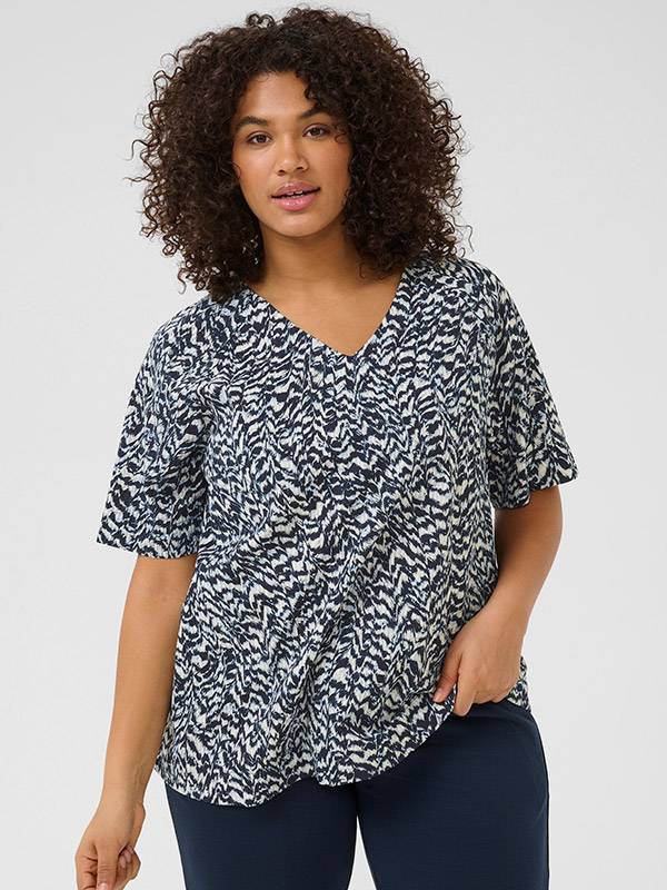 KCRAFIA - Plus Size T-shirt fra Kaffe Curve