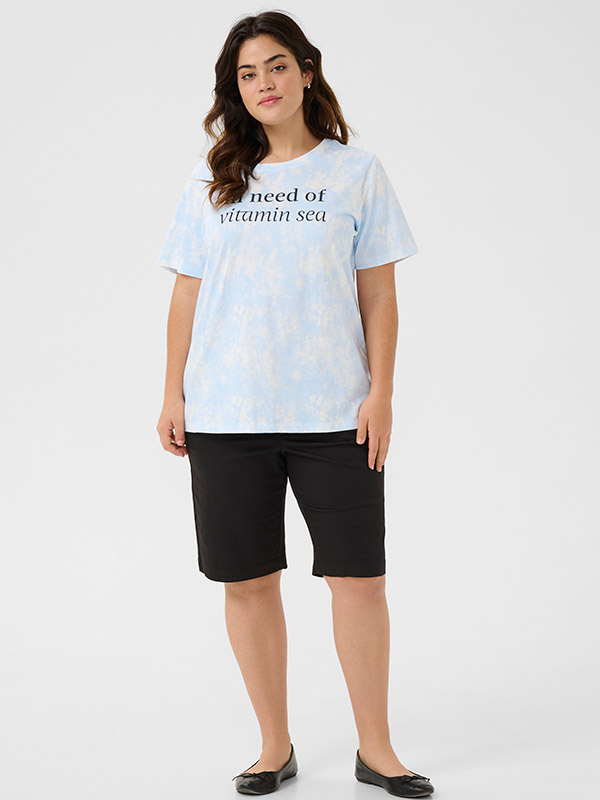 KCROXI - Plus Size T-shirt fra Kaffe Curve