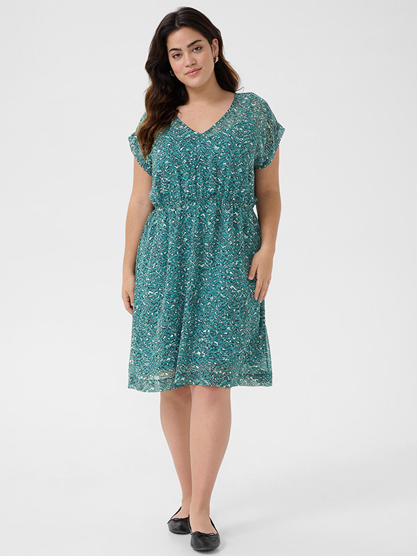 KCBELIA - Plus Size Jurk fra Kaffe Curve