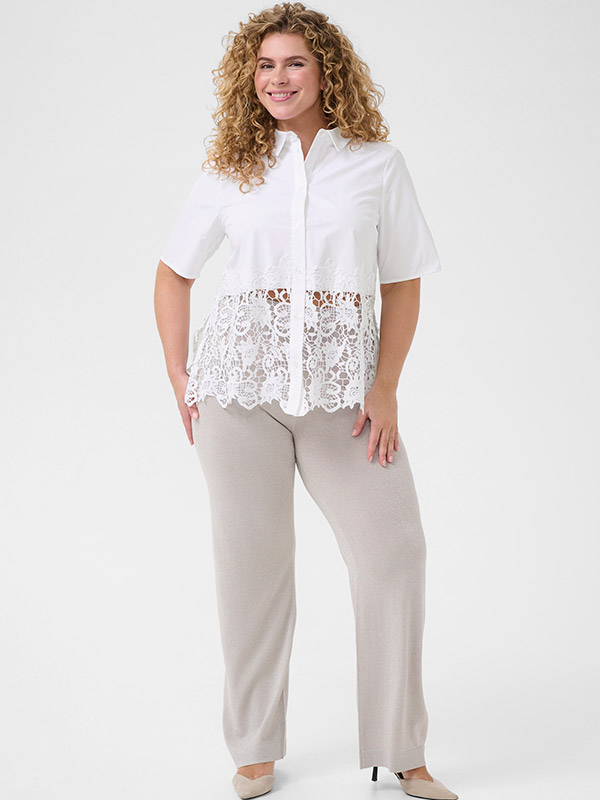 KCNALIA - Plus Size Overhemd fra Kaffe Curve