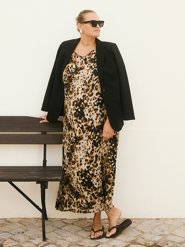 KCJULIA - Plus Size Jurk fra Kaffe Curve