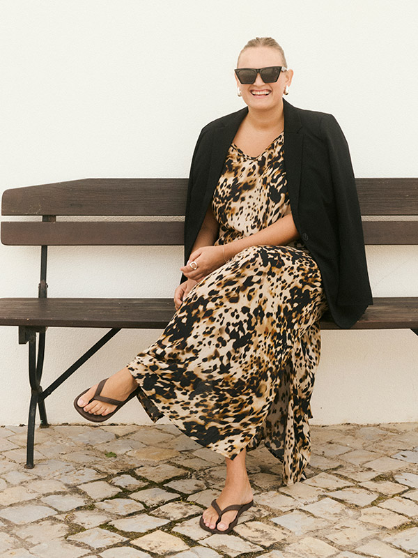 KCJULIA - Plus Size Jurk fra Kaffe Curve