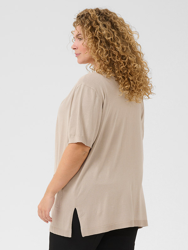 KCFARSIA - Plus Size Vest fra Kaffe Curve