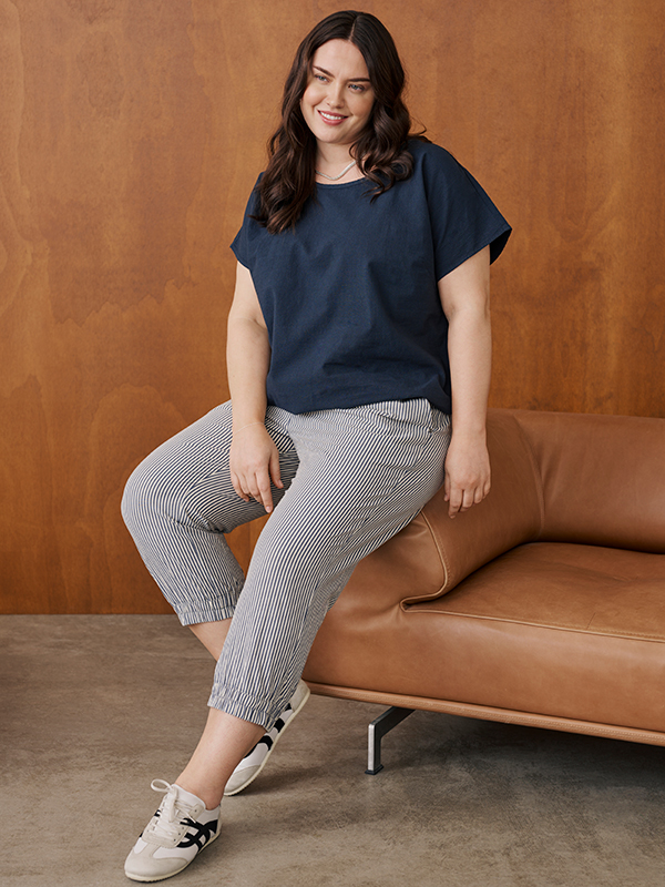 KCNANA - Plus Size Broek fra Kaffe Curve