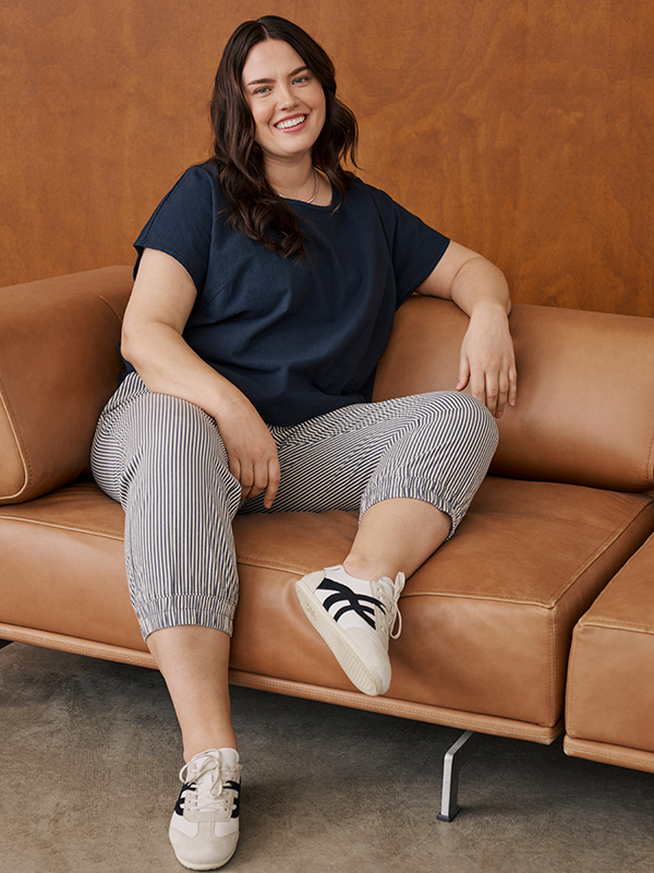 KCNANA - Plus Size Broek fra Kaffe Curve